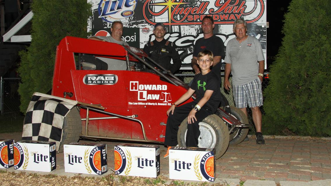 RAB Racing in Victory lane