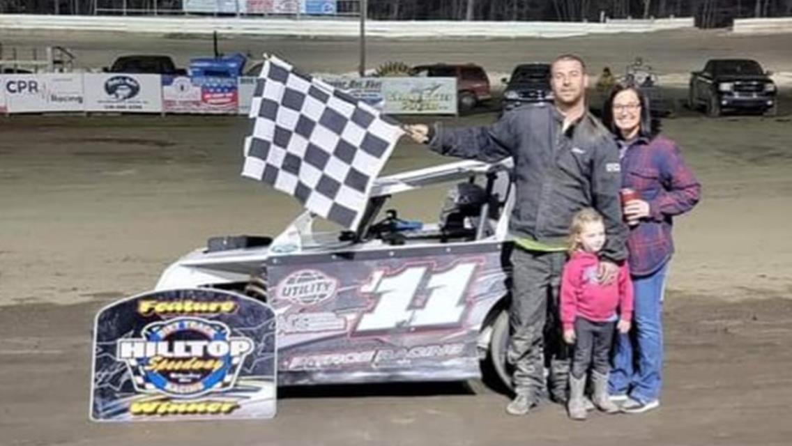 Jimmy Smith Wins at Hilltop Speedway 4/29/22