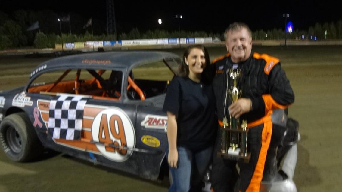 MEL JOSEPH, JR. WIN LITTLE LINCOLN WITH CHEVY - BRIAN BROBST FINISHES FIRST STREET STOCK