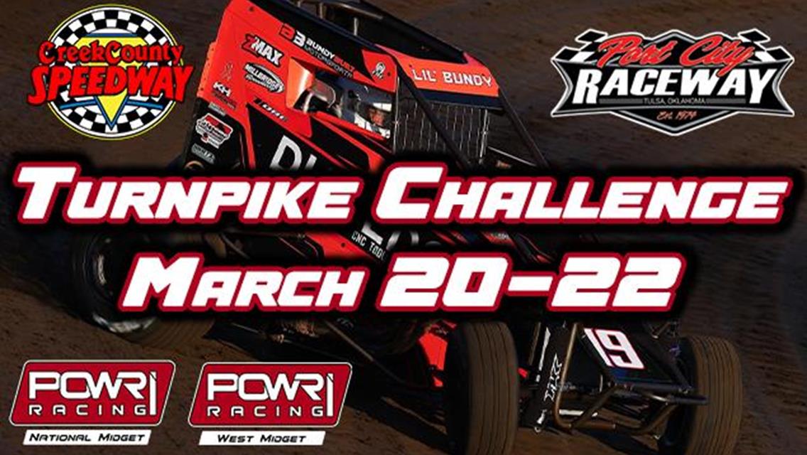 12th Annual POWRi Turnpike Challenge Approaches on March 20-22