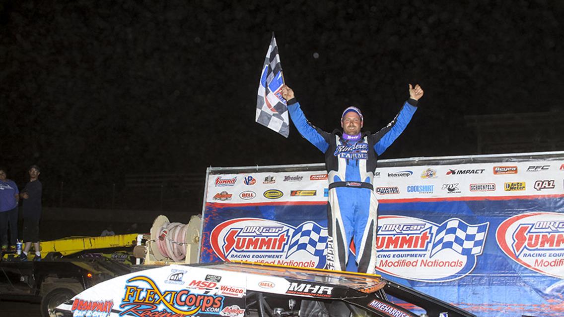 Harrison Takes Belle-Clair Win for His Third DIRTcar Summit Racing Equipment Modified Nationals This Season