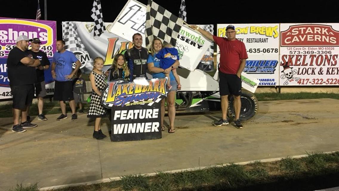 Bellm, Middaugh, Muilenburg, Hodges, Layne score at Lake Ozark Speedway