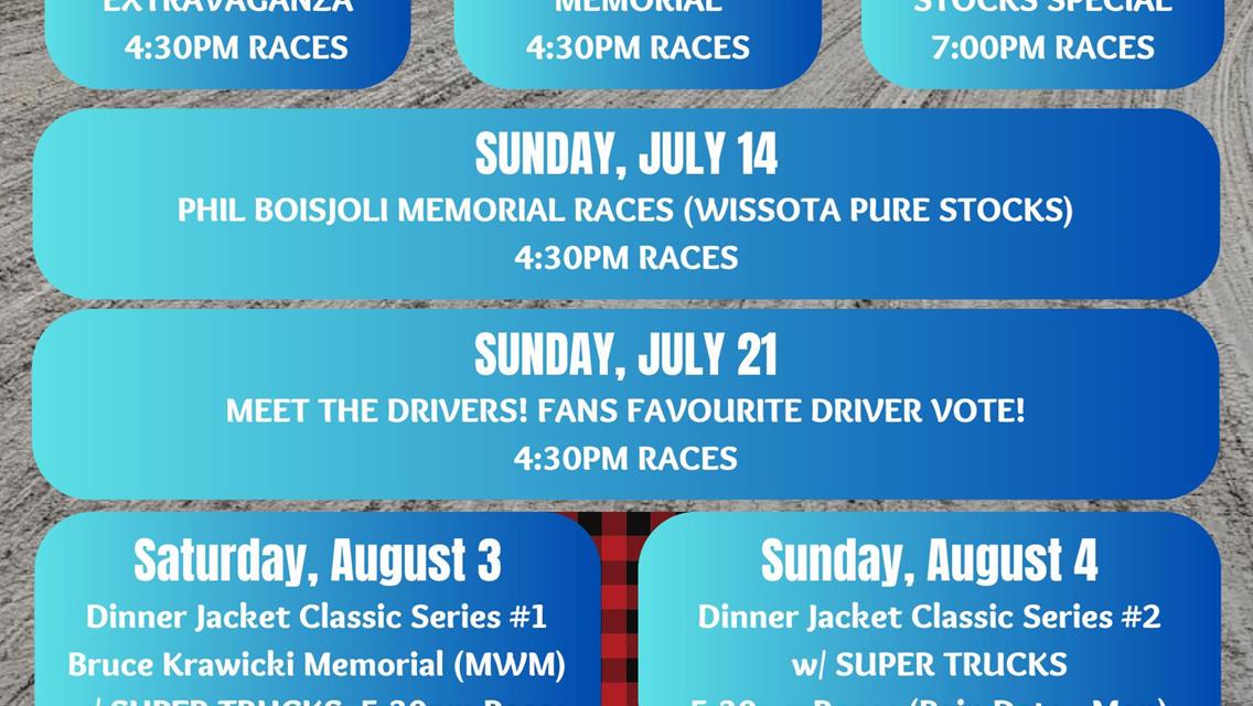 Lake of the Woods Speedway Releases 2024 Schedule
