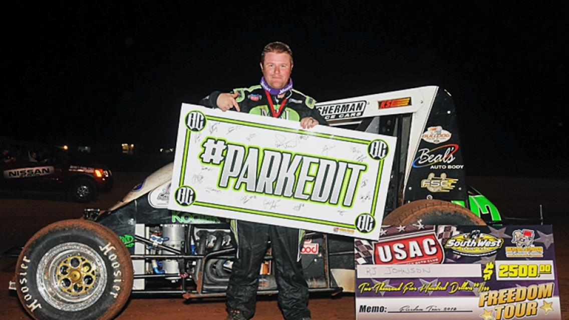 Johnson Wins &quot;Freedom Tour&quot; Opener at Lawton