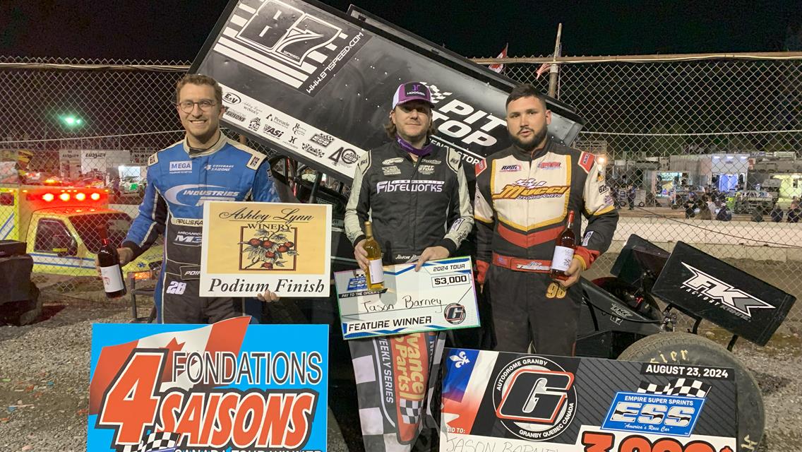 Jason Barney Scores $3,000 at Autodrome Granby