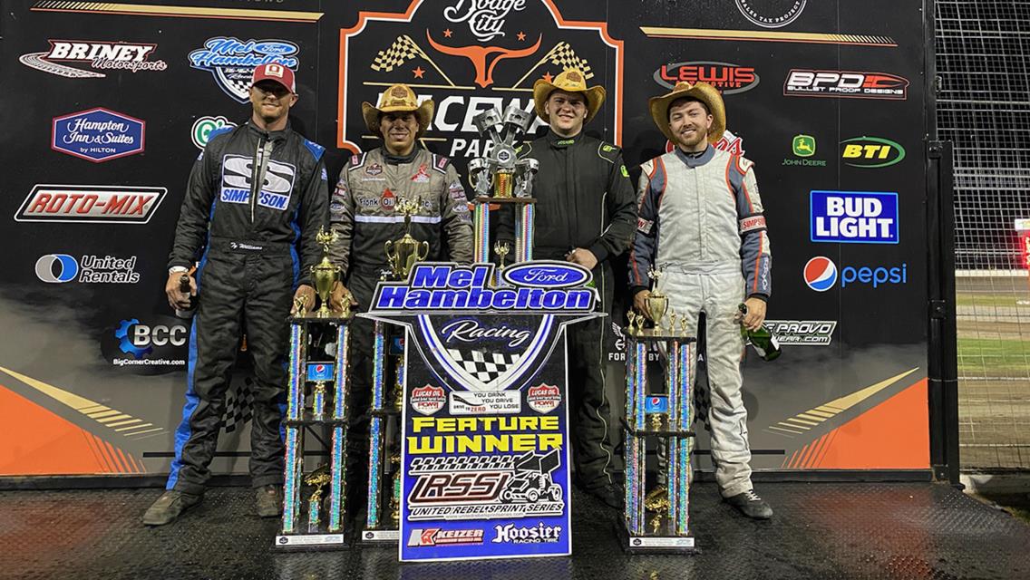Taylor Velasquez Victorious at Steve King Memorial Finale with United Rebel Sprint Series