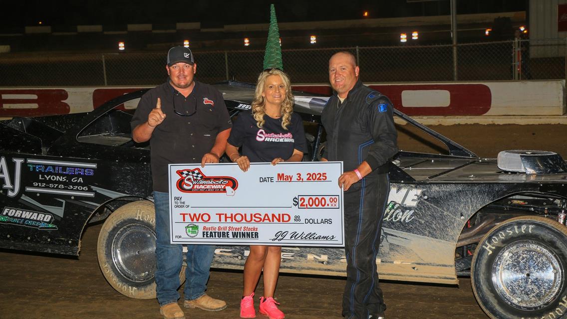 Scott Wins Pine Tree 100 CRUSA Street Stock Feature!