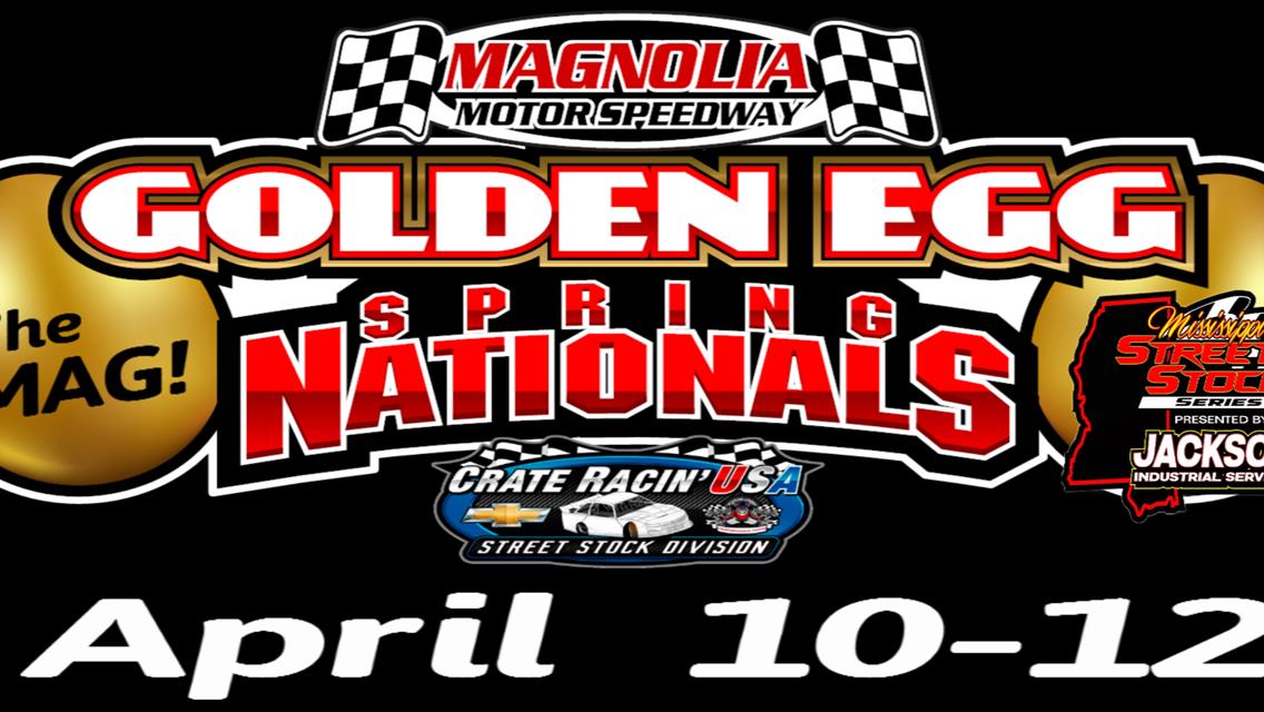 Golden Egg Springs Nationals at The MAG Set for April 10-12