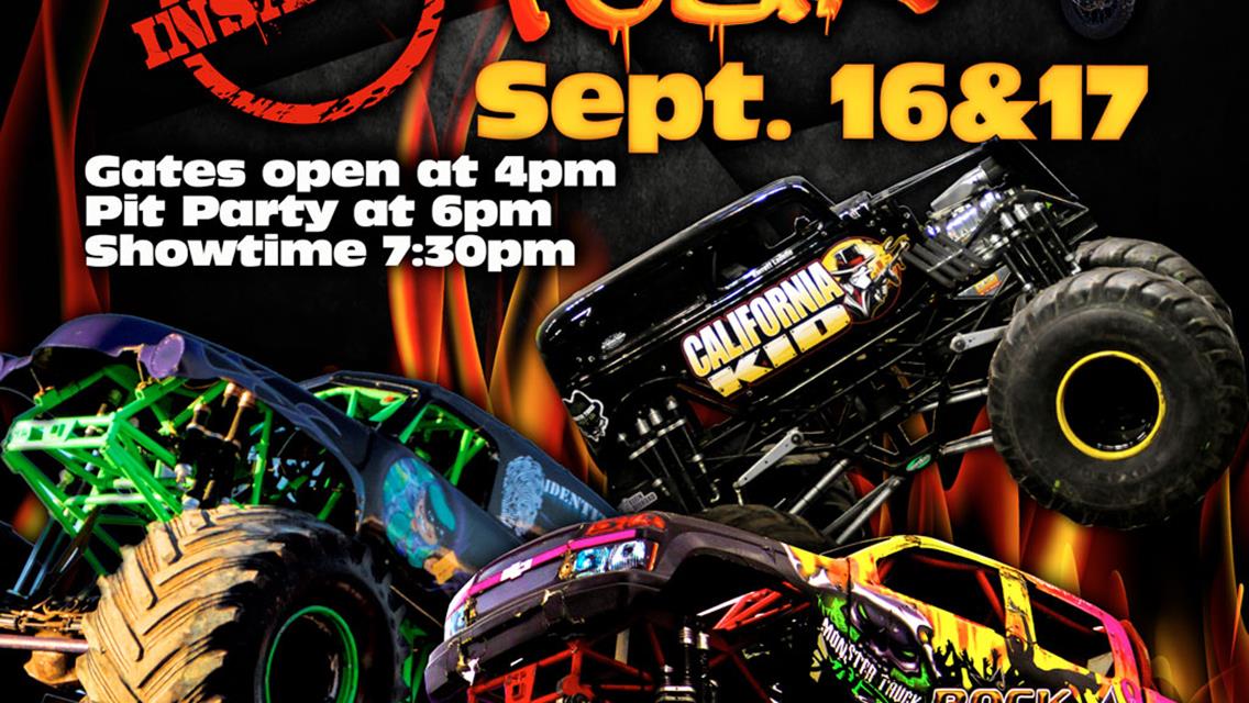 Monster Trucks &amp; Motorcycles Invade Cottage Grove Speedway!!