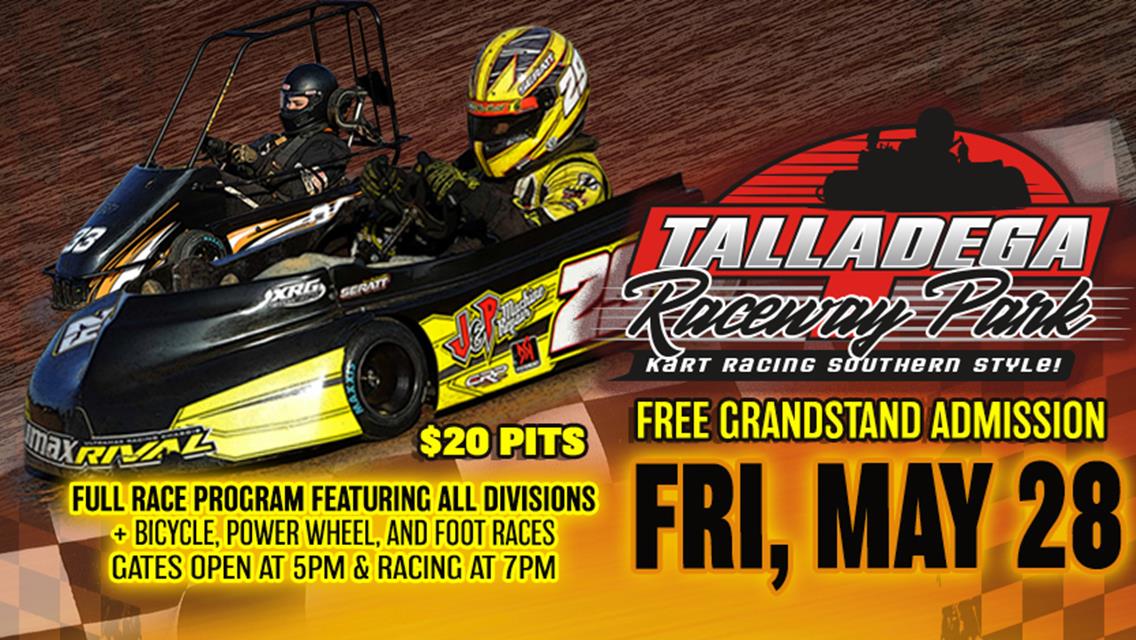 Talladega Raceway Park | May 28th