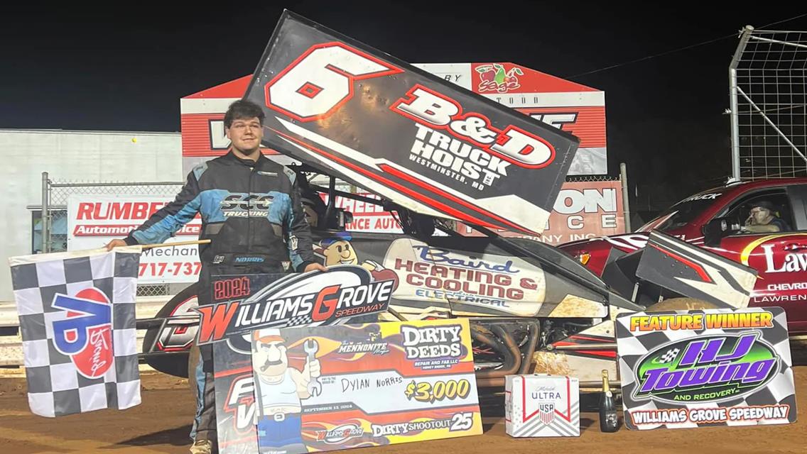 Norris Comes From 13th To Win Dirty Deeds 25