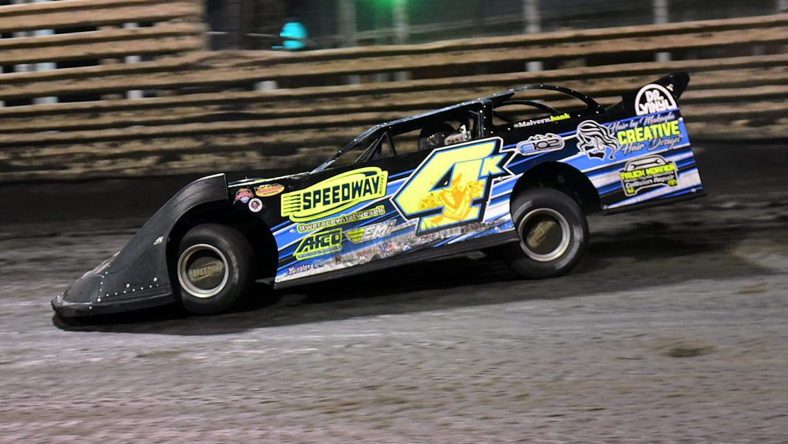 Krug charges through the field for top ten finish at Knoxville Raceway