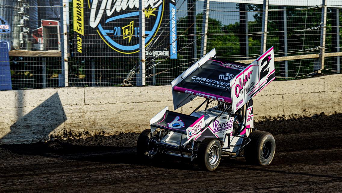 Rustad Garners Hard Charger Award During Solid Night at Huset’s Speedway