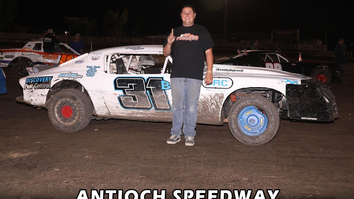 Golobic Wins Floyd Alvis Salute, Bower, Baugh, Davis Championship Night Winners At Antioch Speedway