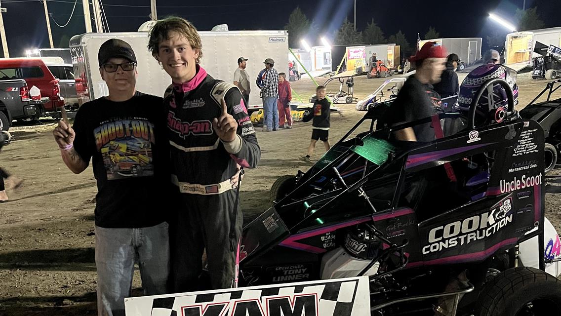 Linner, Potter, Kalkwarf, and Friesen Land KAM Raceway Wins on Friday!
