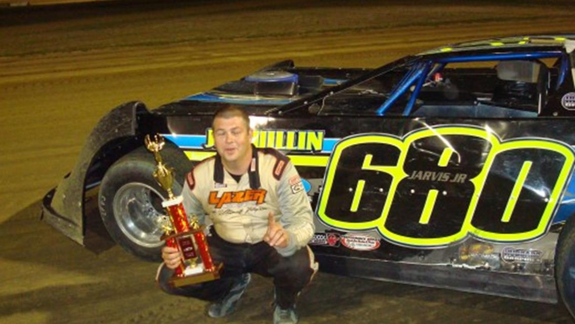 RICHARD JARVIS, JR. GETS 1ST OF SEASON IN 2ND LATE MODEL 20 LAPPER