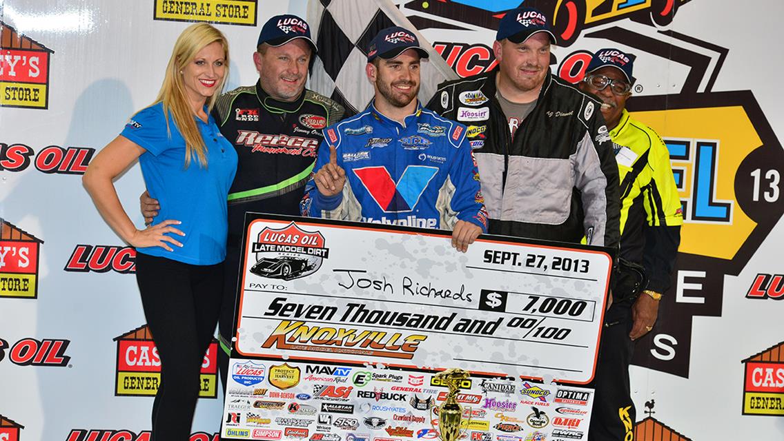 Richards Goes Back-to-Back in Winning Friday Night at Knoxville
