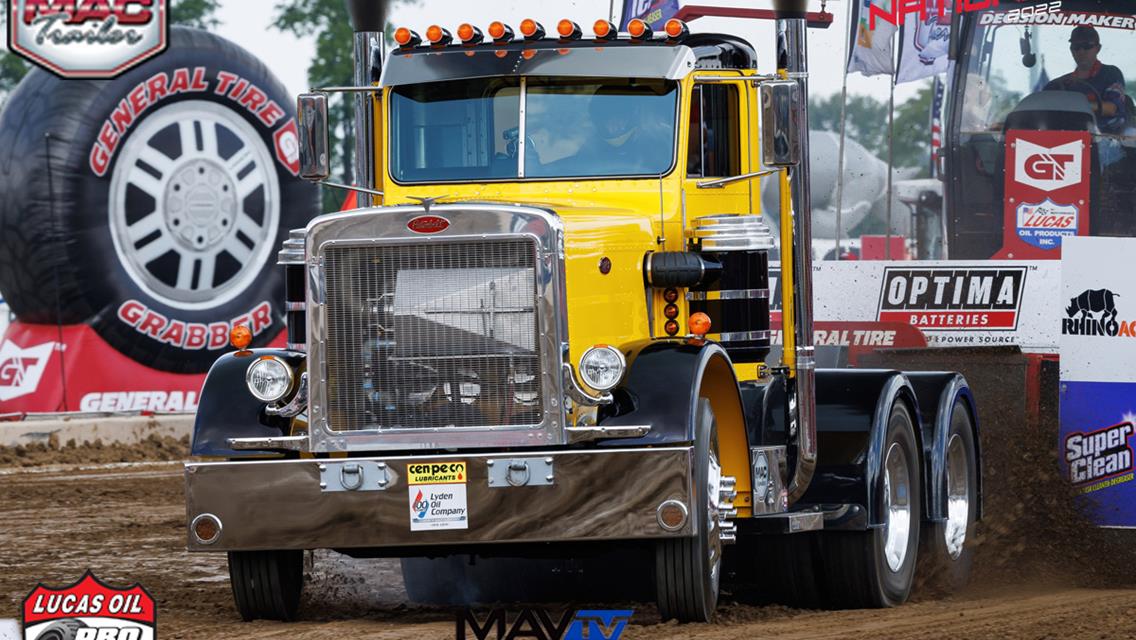 Lucas Oil Pro Pulling Nationals: The Road to the Championship for MAC Trailer Hot Rod Semis and Pro Modified Four Wheel Drive Trucks