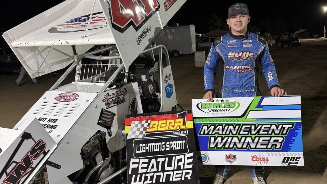 Gasper, Bond, Gillard, and Durden Score Wins at Merced Speedway