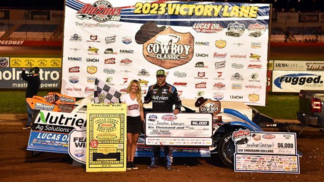 Davenport Leads Wire-To-Wire To Capture 10th Annual Cowboy Classic