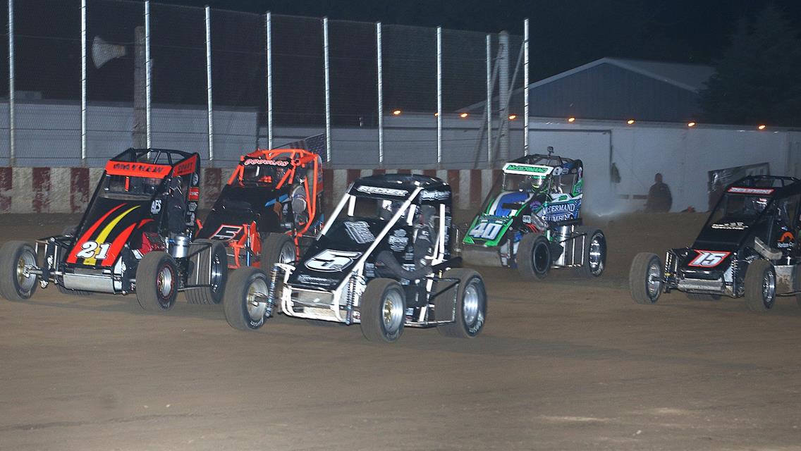 &quot;Badger Midgets, MSA Sprints, Legends Sunday at Angell Park&quot;    &quot;Lead Four looking for first APS win&quot;