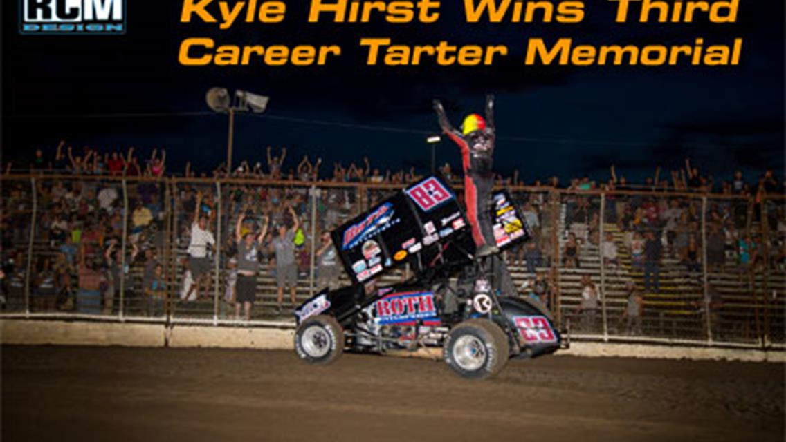 Kyle Hirst Wins Third Career Tarter Memorial