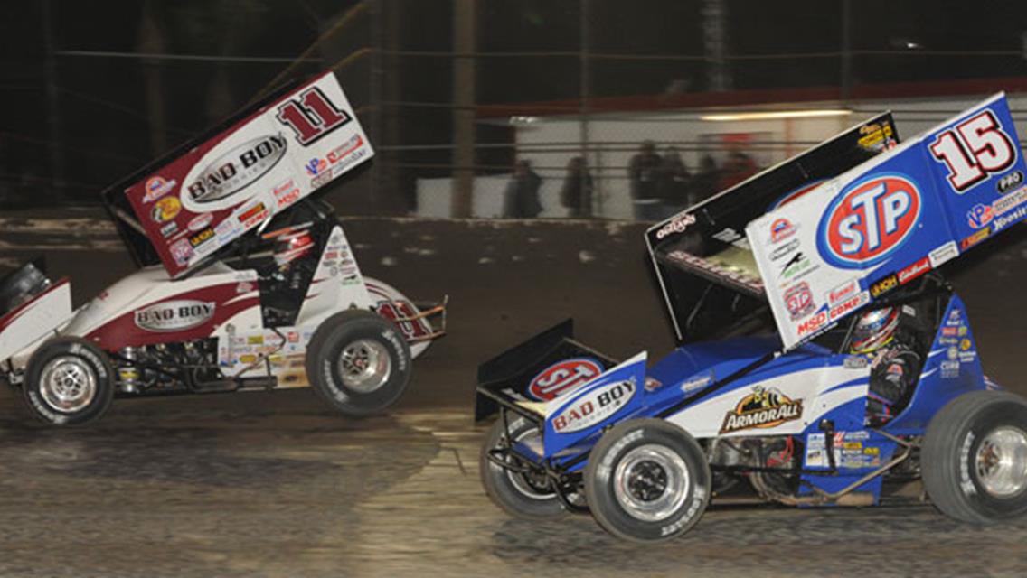 Donny Schatz and Steve Kinser