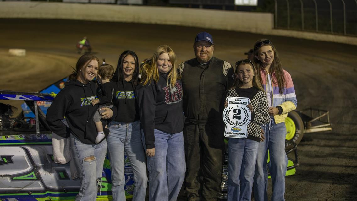 Tyson Blood gets 3rd Grays Harbor Modified Win of the Season