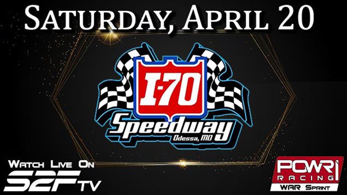 POWRi WAR Readies for April 20th Open Wheel Classic at I-70 Speedway