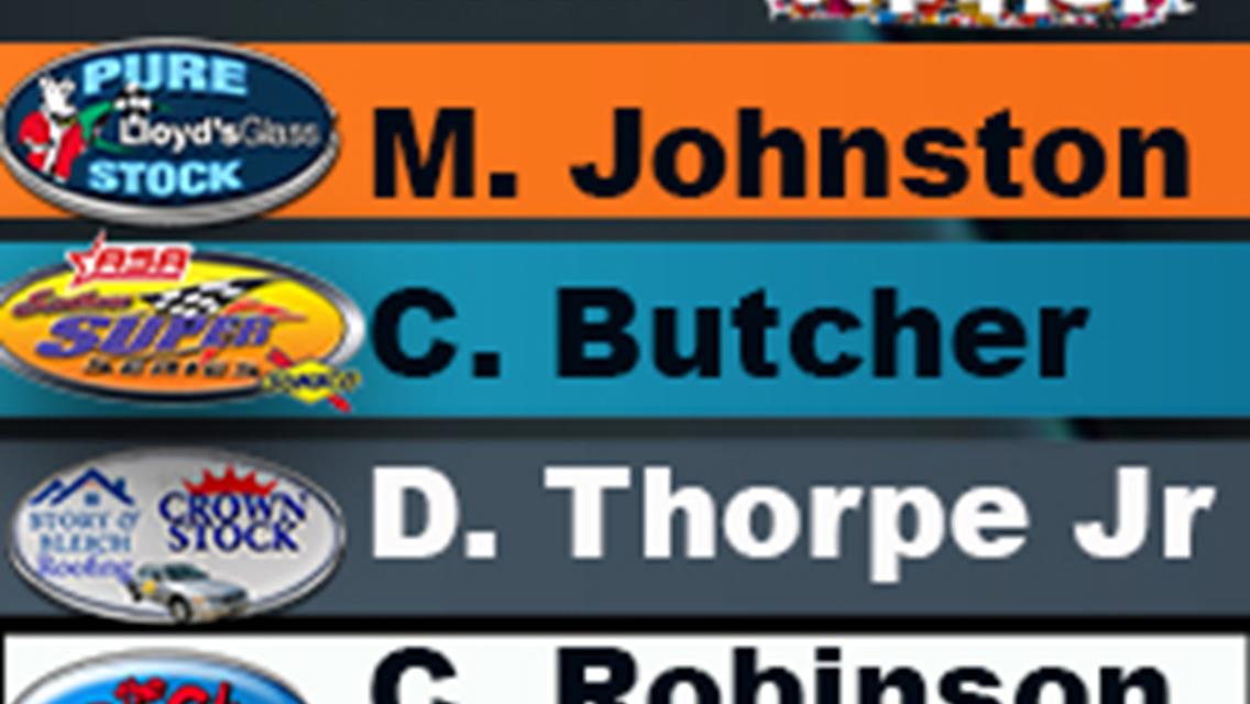 Butcher leads all 100 Laps to Win Blizzard