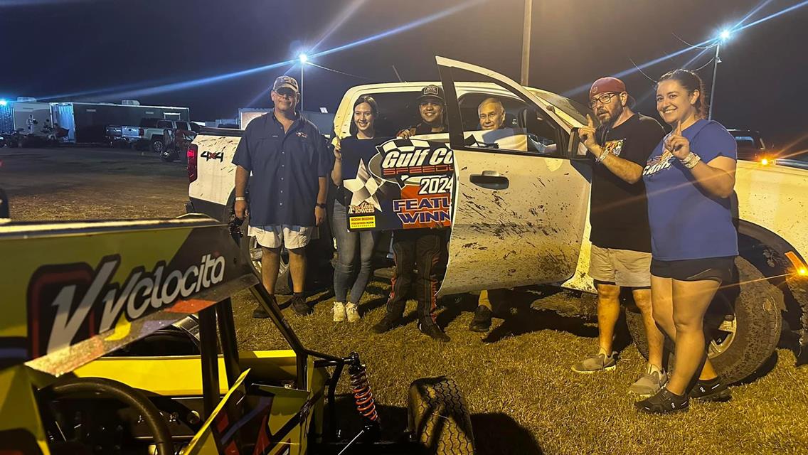 Garcia and Spencer Score NOW600 Ark-La-Tex Regional Wins at Gulf Coast Speedway!