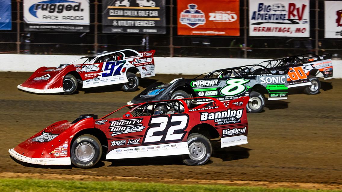 Lucas Oil Speedway (Wheatland, MO) – Lucas Oil Late Model Dirt Series – Show-Me 100 – May 22nd-24th, 2025. (Heath Lawson Photo)