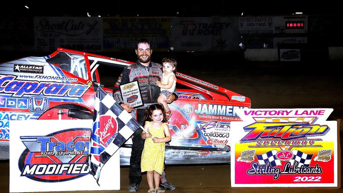 Larry Wight Wins Exciting Fulton Speedway Modified Feature, Dave Marcuccilli New Points Leader