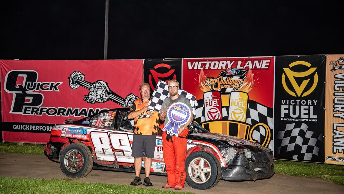 Thursday Night Thunder Fair wins to Rust, Murty, Kuehl, Filloon, Brown, and Grady