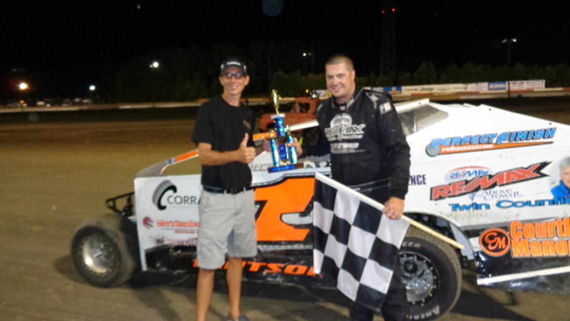 BACK TO BACK WINS FOR JORDAN WATSON IN BIG BLOCK MODIFIEDS