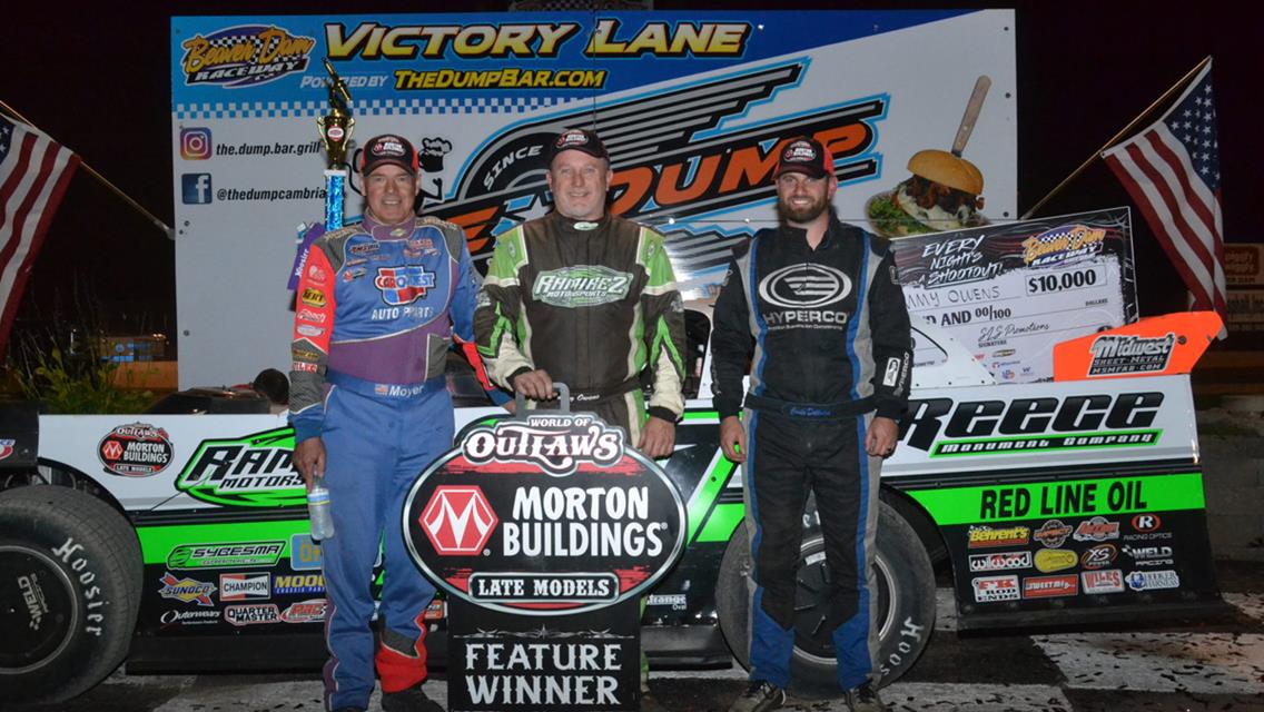 Owens claims WOO Late Model prize at Beaver Dam Raceway