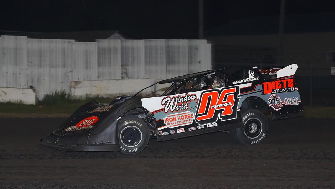 Adams County Speedway (Corning, IA) – Malvern Bank East / West Series – Ray Houck Memorial – July 27th, 2024. (Mike Ruefer Photo)