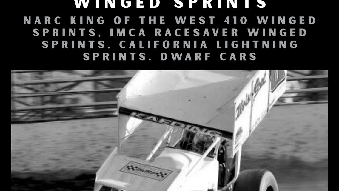 SANTA MARIA SPEEDWAY SET TO HOST THE NARC SPRINT CARS ON SATURDAY