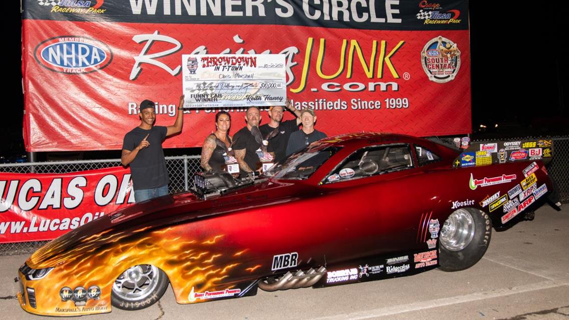 Keith Haney and Chris Marshall Race to Victory at Second Race of Summit Racing Equipment Mid-West Drag Racing Series Throwdown in T-Town