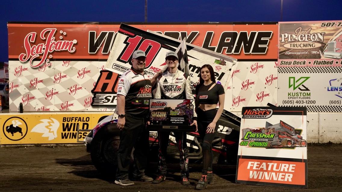 Timms, Hanson and Taylor Hit the Jackpot at Huset’s Speedway With Royal River Casino Night Wins
