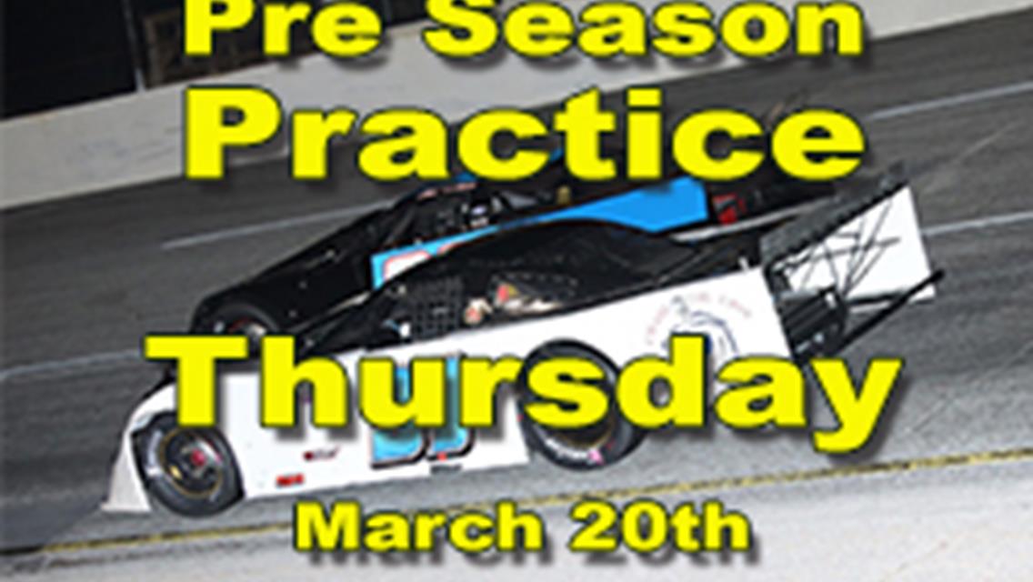 Open Practice Thursday March 20th