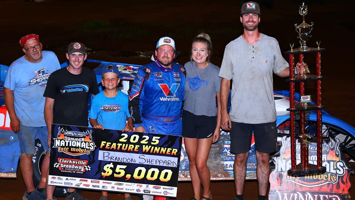 Clarksville Speedway (Clarksville, TN) – DIRTcar Summer Nationals – June 29th, 2025. (Josh James Artwork)