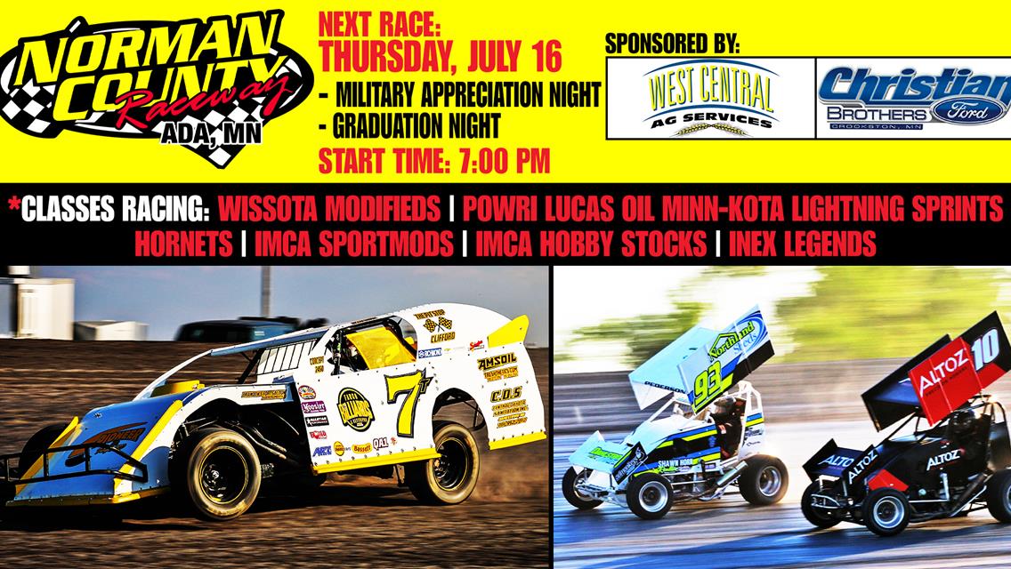 WISSOTA Mods, Lightning Sprints, Hornets &amp; More - Thursday, July 16