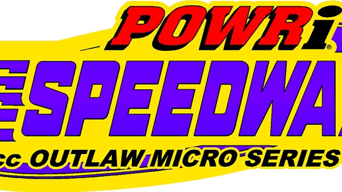 2016 POWRi Speedway Motors 600cc Outlaw Micro Series Schedule Released