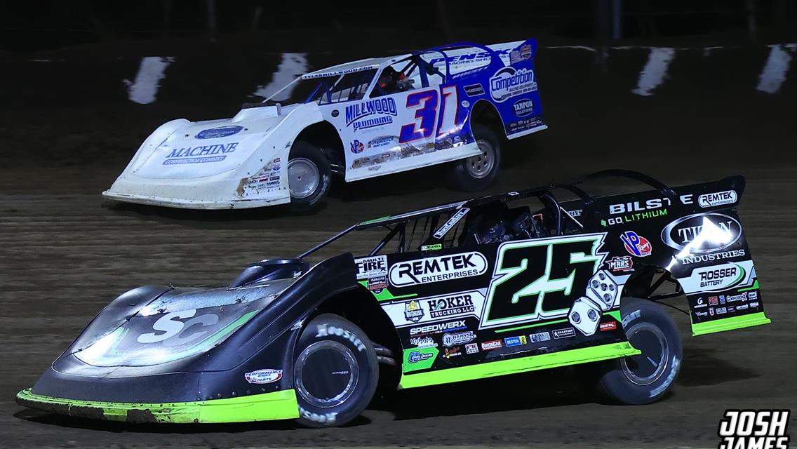 LaSalle Speedway (La Salle, IL) – FloRacing Night in America – May 6th, 2025. (Josh James Artwork)
