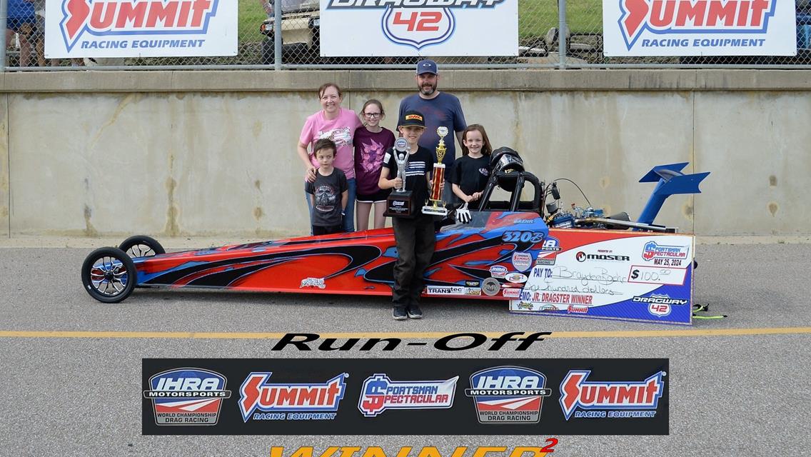 Soucek, Lowery, Williams, Gill and Baehr Earn IHRA Sportsman Spectacular presented by Moser Wins at Dragway 42