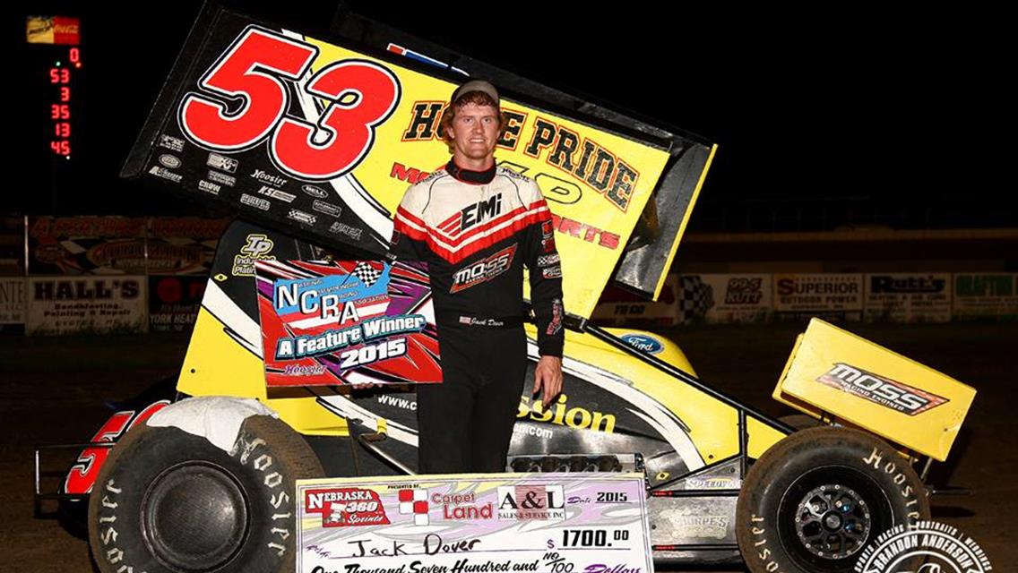 Dover returns to victory lane at Junction Motor Speedway