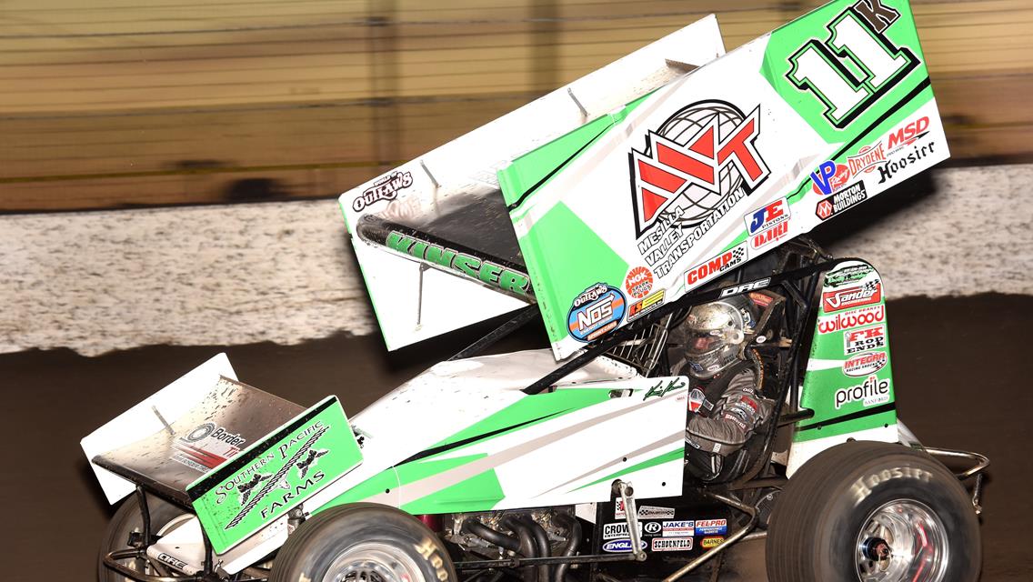 Kraig Kinser Garners Top-10 Result at Knoxville During Brownells Big Guns Bash Opener