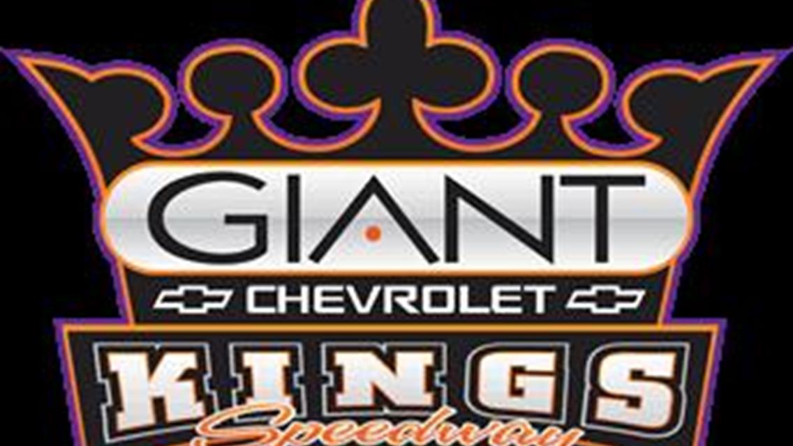 Giant Chevrolet Kings Speedway hosts World of Outlaws this Friday