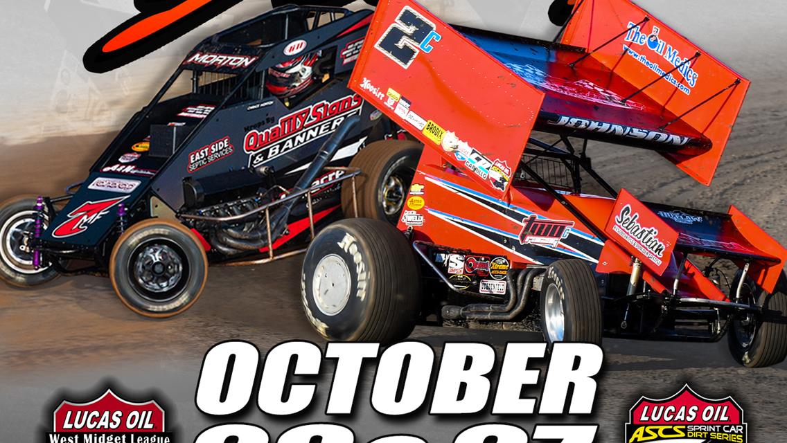 It’s Championship Weekend At Creek County Speedway For Lucas Oil American Sprint Car Series